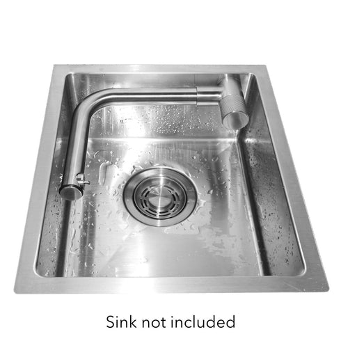 Camper Faucet - Hot Water - Foldable, Stainless Steel – Queensize Camper