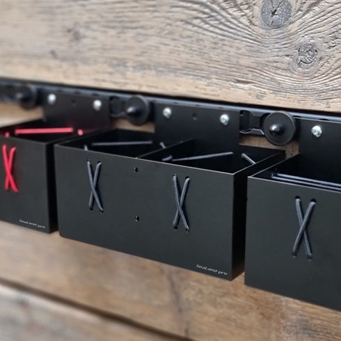 Box Double, Black or Silver, Multi – L-Track – Sealand-Pro