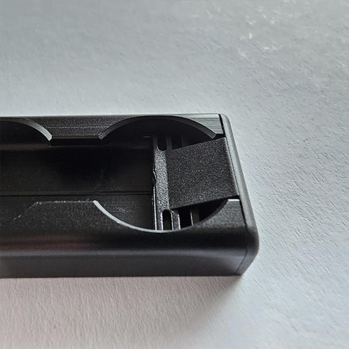 End Cap Flat –for Slim Airline L-Track, Black – Sealand-Pro