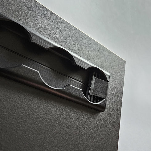 End Cap Flat –for Slim Airline L-Track, Black – Sealand-Pro