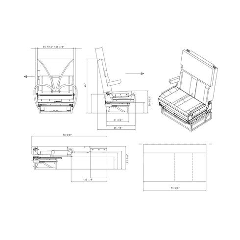 509 Series – Bed-Bench – FASP