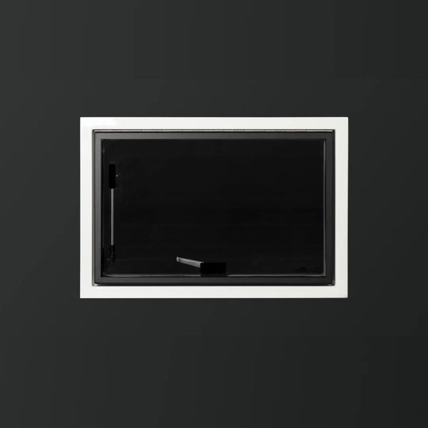 Real Glass Double Pane Windows with Roller Blinds for Overland Vehicles – Outbound