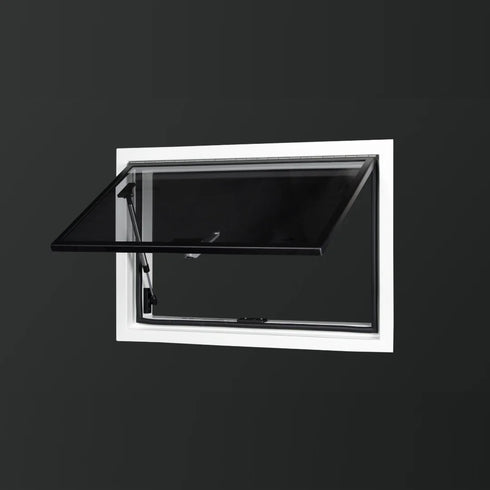 Real Glass Double Pane Windows with Roller Blinds for Overland Vehicles – Outbound