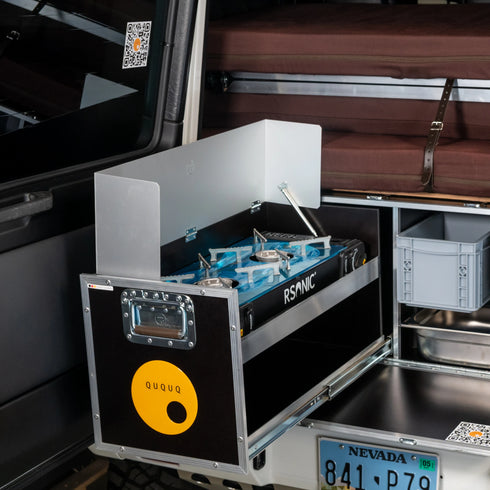 Camper Module – G-Box – for 4-door MB G-Wagon, up to 2018 – Ququq