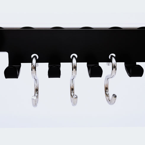 S-HOOKS – SET OF 3 - ADDITIONAL HANGING OPTION WITH HORIZONTAL OR HANGING HOOK BAR – AIRLINE L-TRACK – SEALAND-PRO