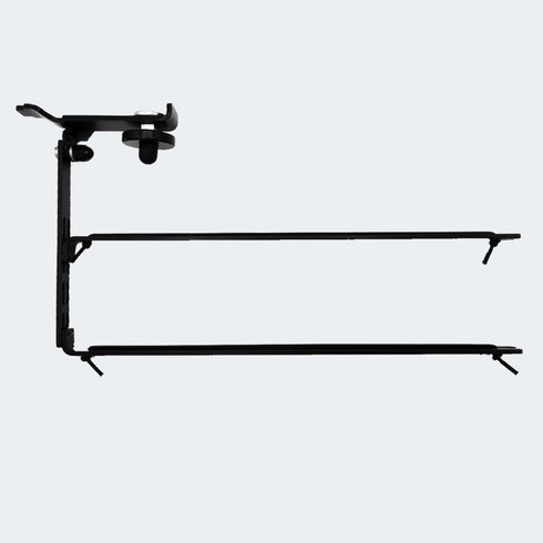 TOWEL BAR, BLACK OR SILVER, MULTI – L-TRACK – SEALAND-PRO
