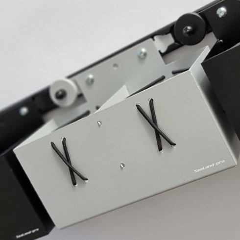 Box Double, Black or Silver, Multi – L-Track – Sealand-Pro