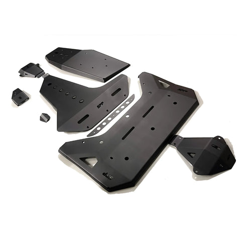 Skid Plate Bundle – Full Under Body Protection for Ineos Grenadier – Powder Coated Black – SPP OVERLAND
