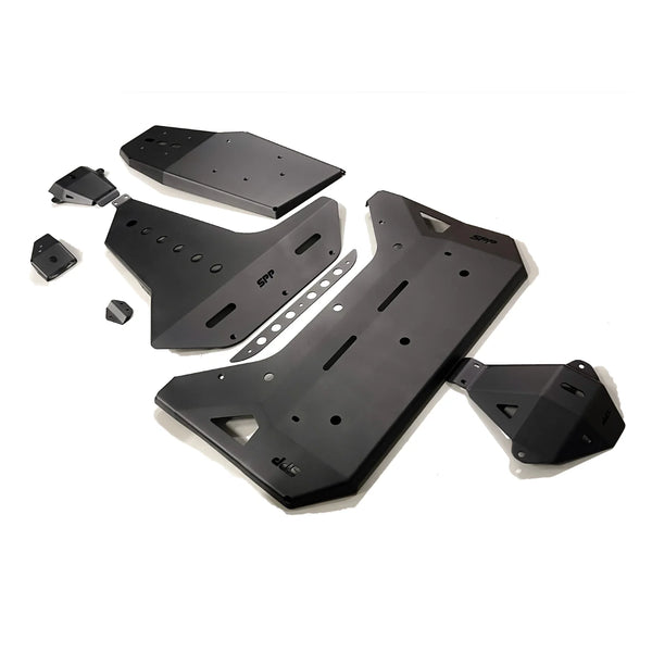 Skid Plate Bundle – Full Under Body Protection for Ineos Grenadier – Powder Coated Black – SPP OVERLAND