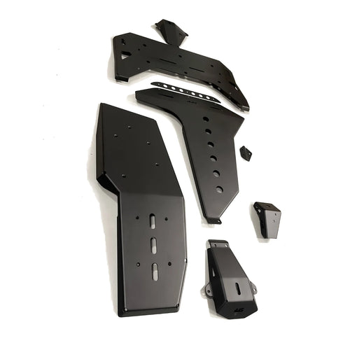 Skid Plate Bundle – Full Under Body Protection for Ineos Grenadier – Powder Coated Black – SPP OVERLAND