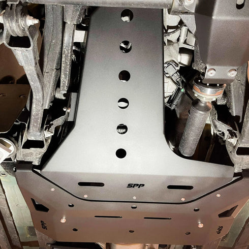 Skid Plate Bundle – Full Under Body Protection for Ineos Grenadier – Powder Coated Black – SPP OVERLAND