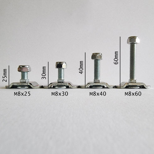SCREW FITTING – AIRLINE L-TRACK – M8 25-60 MM – SEALAND-PRO