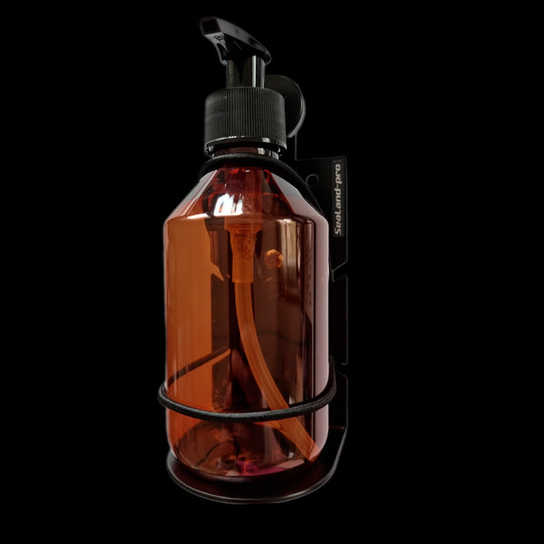 SOAP DISPENSER MULTI, BLACK – L-TRACK – SEALAND-PRO