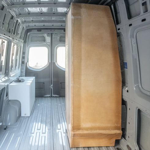 FRP Shower Booth for MB Sprinter & Ford Transit – Rough Road Equipment