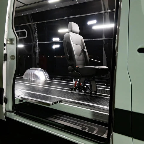 US Tested Modular Aluminum Floor for Ford Transit – Smartfloor