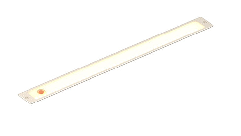 BUILT-IN LINEAR Interior LED Light – WARM WHITE – Silver Aluminum Body - Lumicoin