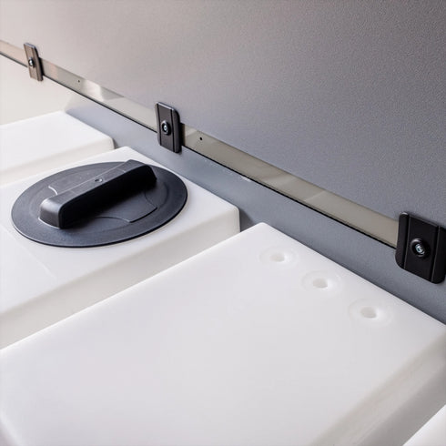 Wheel Well Fresh Water Tank – 59.4 Gal – Sprinter 144" WB & 170" WB – Custom Van Schmiede