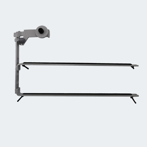 TOWEL BAR, BLACK OR SILVER, MULTI – L-TRACK – SEALAND-PRO