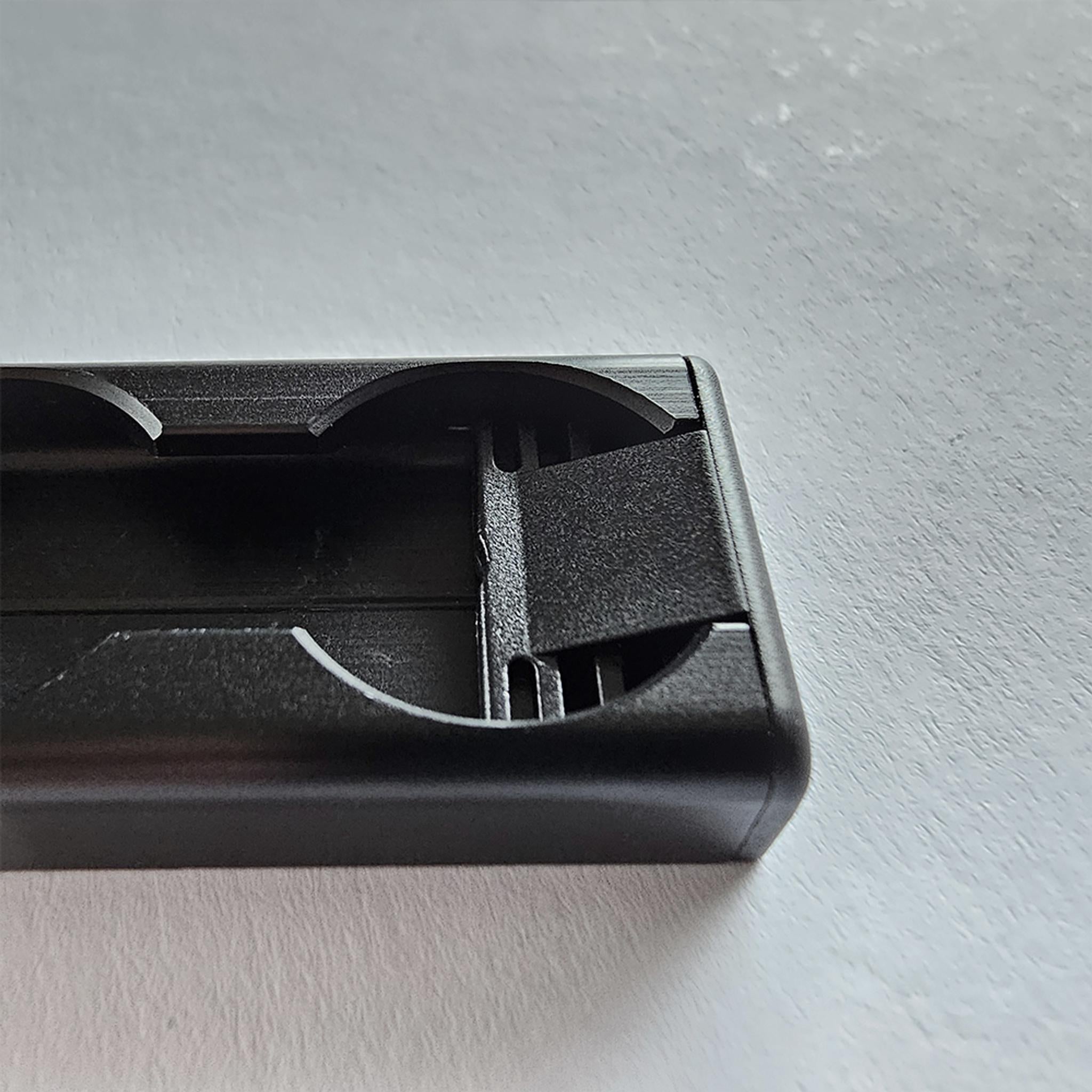 End Cap Flat –for Slim Airline L-Track, Black – Sealand-Pro