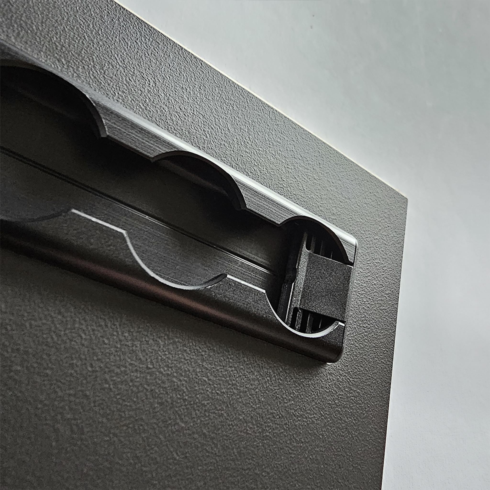 End Cap Flat –for Slim Airline L-Track, Black – Sealand-Pro