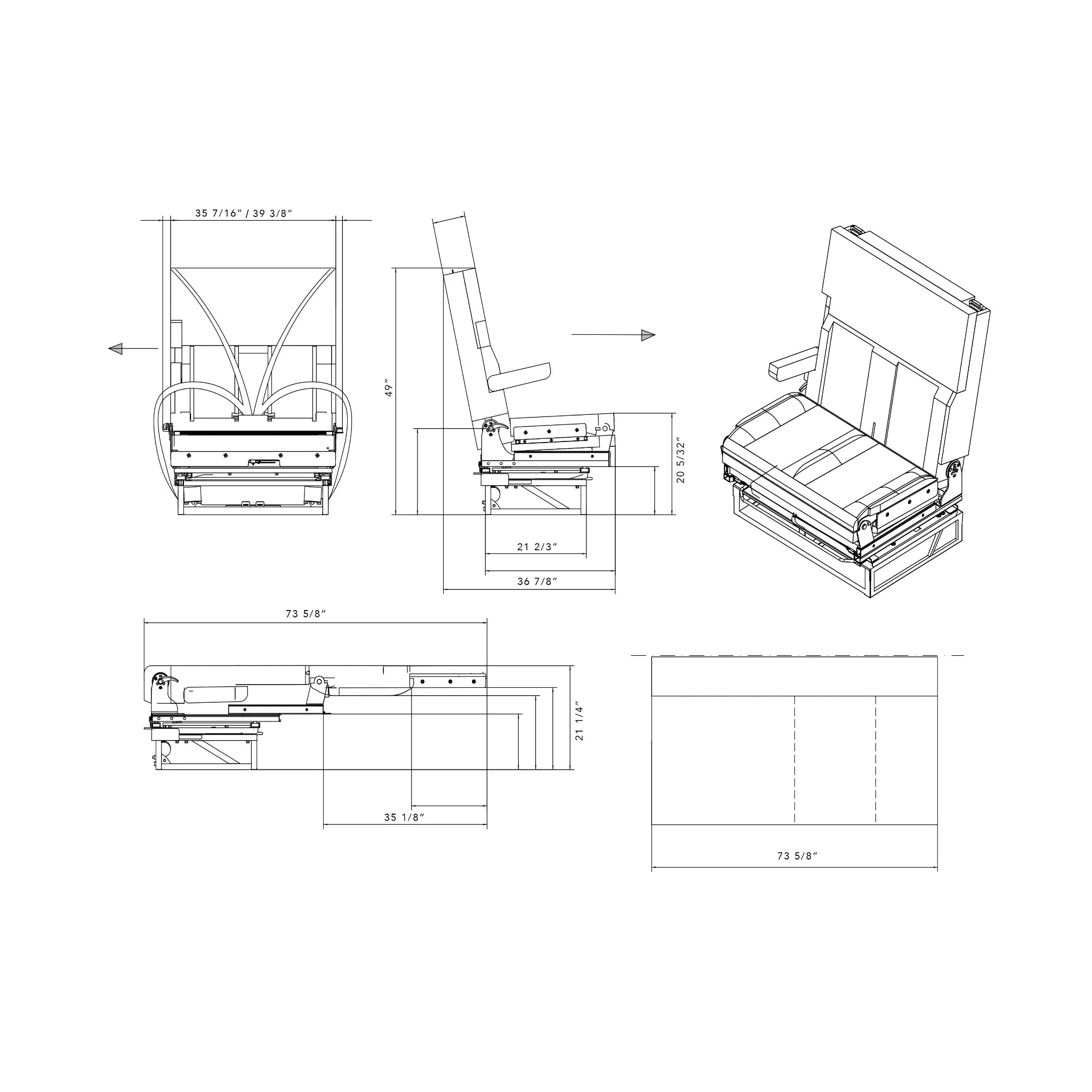 509 Series – Bed-Bench – FASP