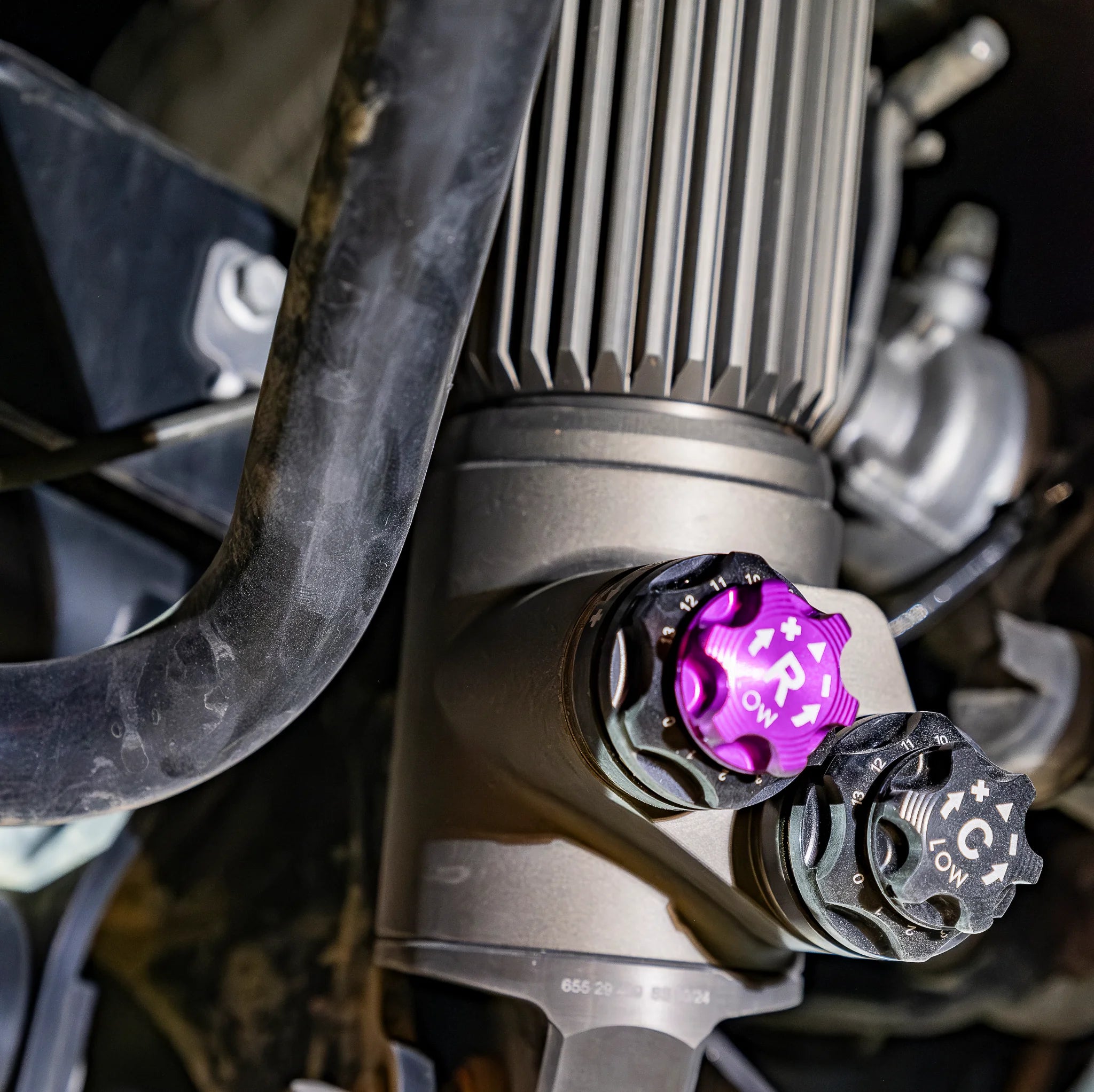 Reiger V5 4-way adjustable dampers and heavy-duty 1.6-inch lift coil springs for Ineos Grenadier suspension system upgrade.