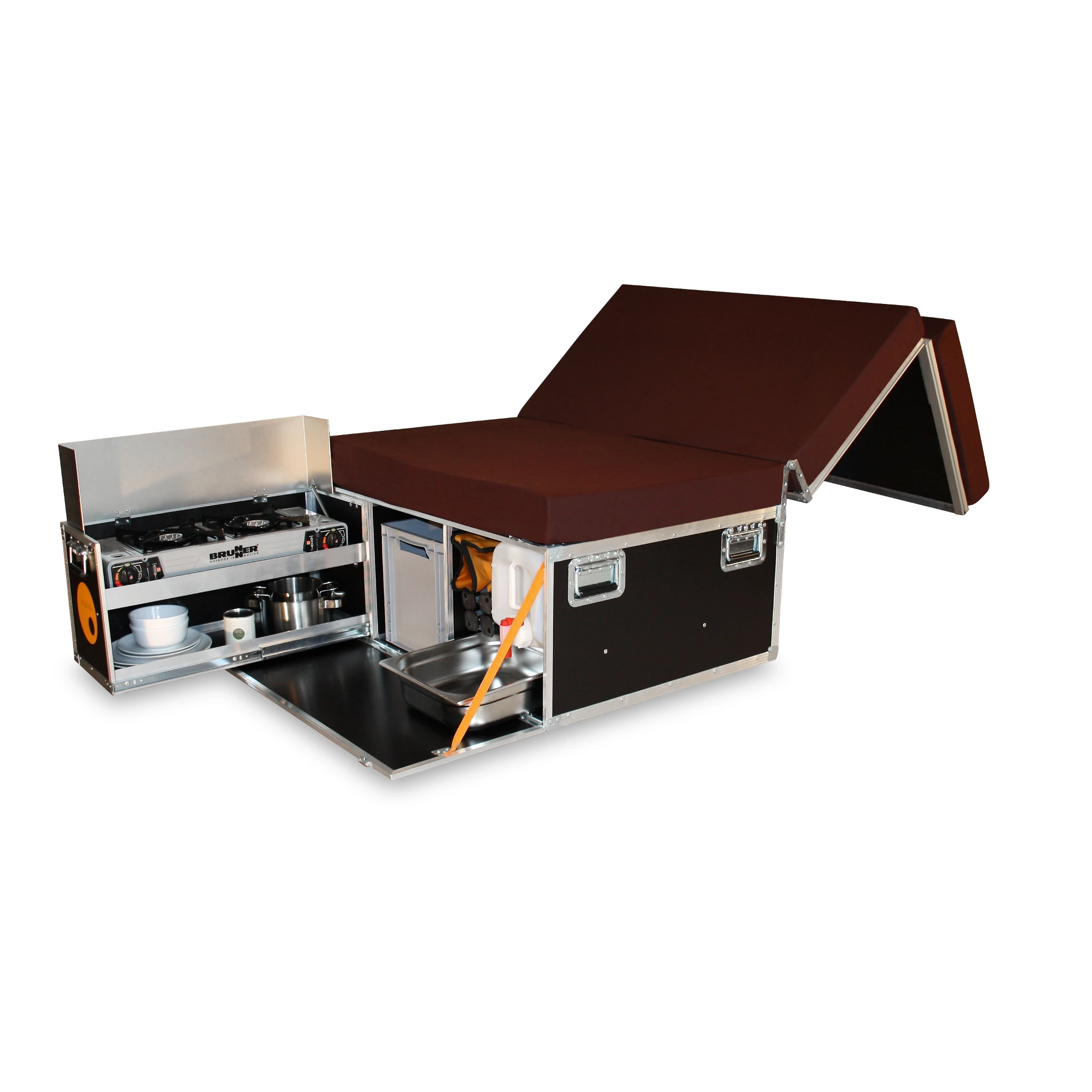 Camper Module – Kombi Box 2 – for Mini Vans – Ququq