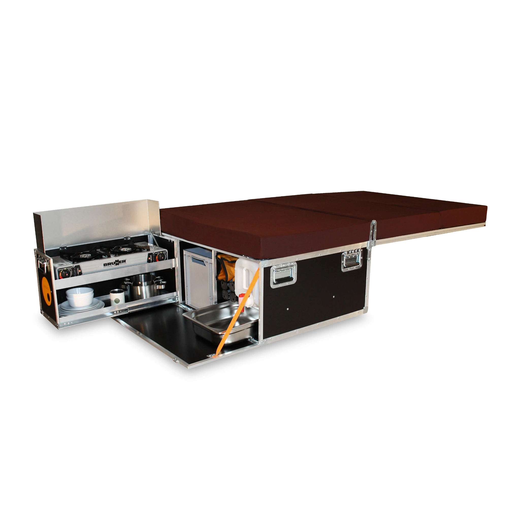 Camper Module – Kombi Box 2 – for Mini Vans – Ququq