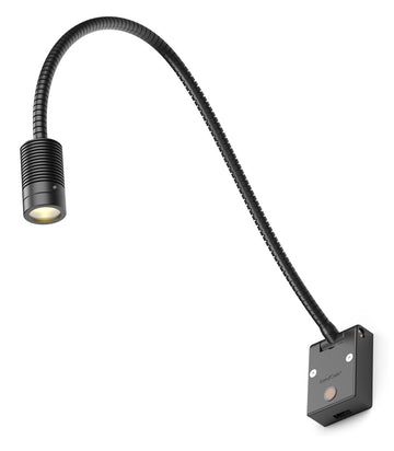 LUMIBEAM FLEX XD40  Interior LED Light – WARM WHITE  – Black Aluminum Body - Lumicoin
