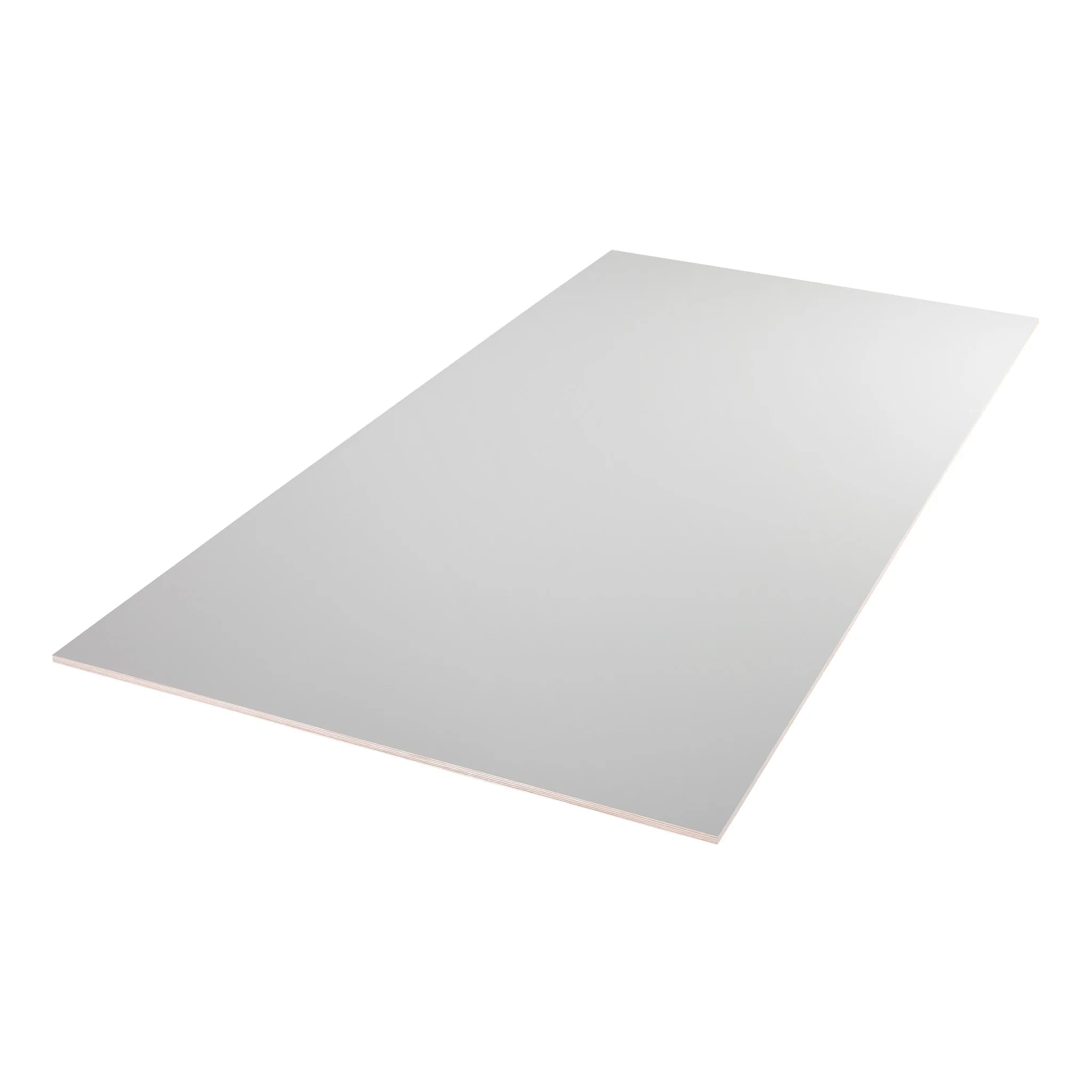 Lightweight Multiplex Sheet – Light Gray Pearl Matte HPL – Queenply