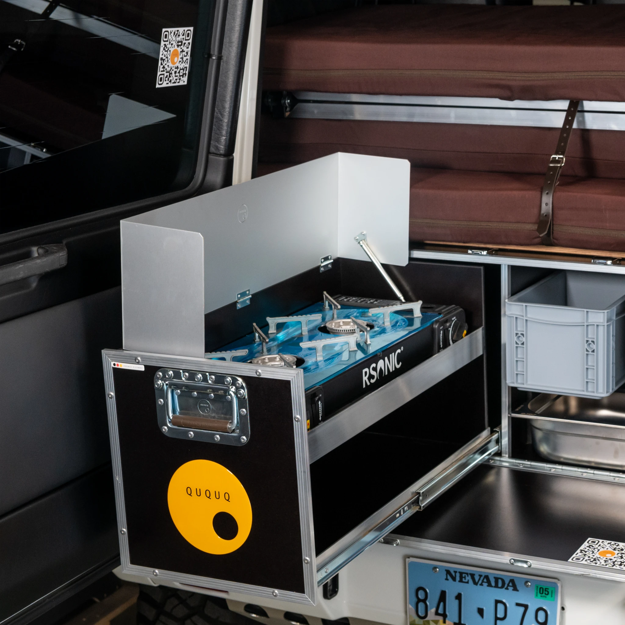 Camper Module – G-Box – for 4-door MB G-Wagon, up to 2018 – Ququq