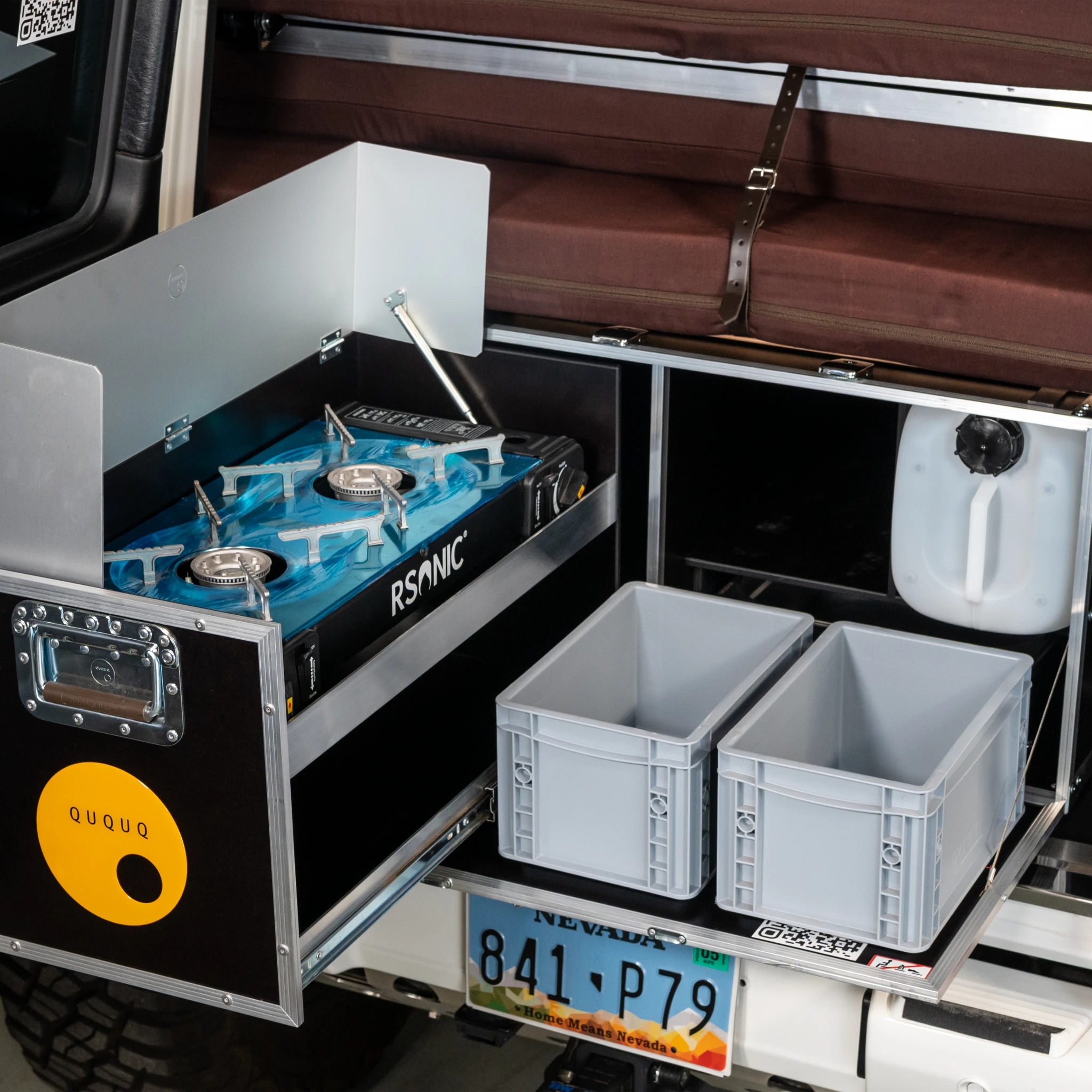 Camper Module – G-Box – for 4-door MB G-Wagon, up to 2018 – Ququq