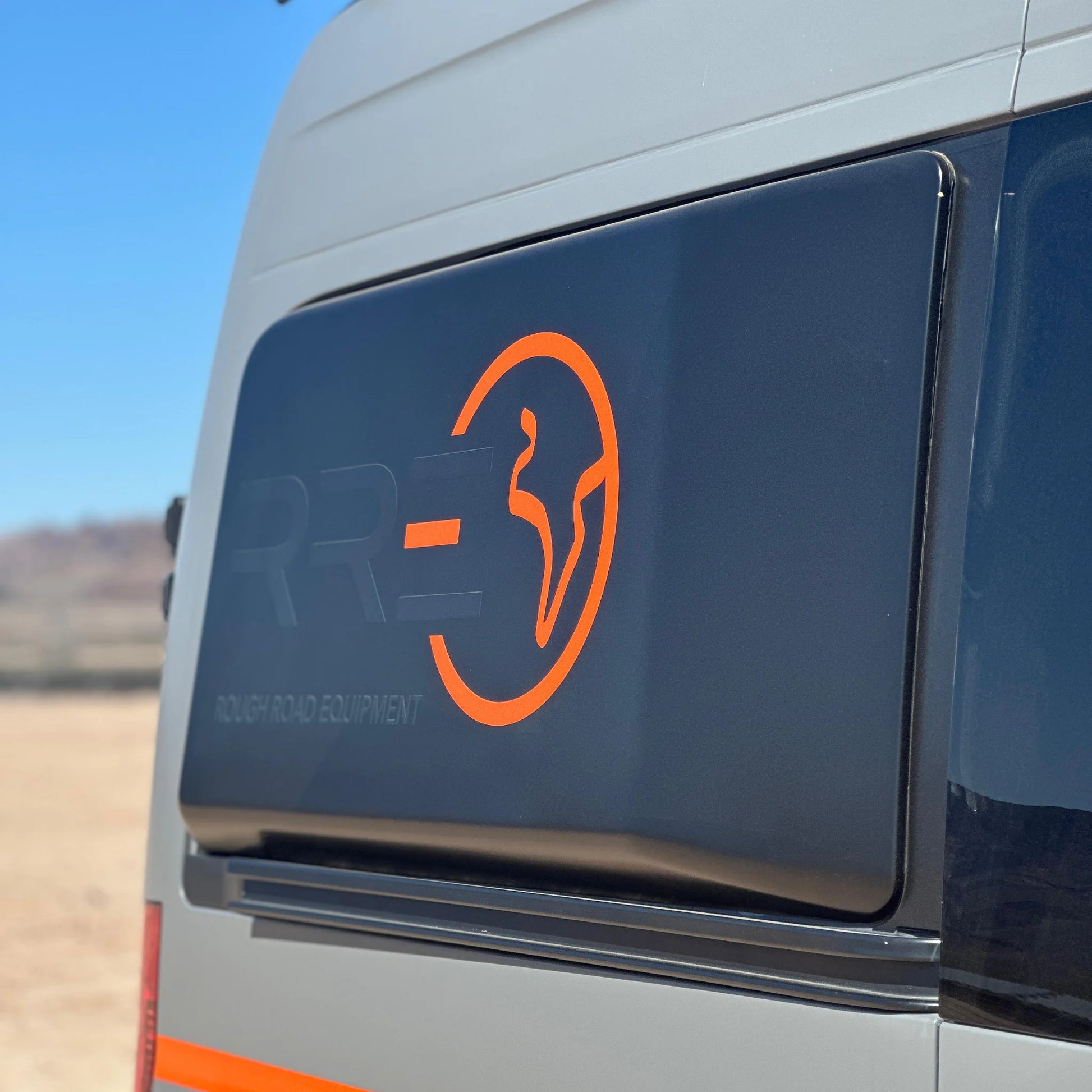 Fully insulated GRP window flares for a Mercedes Sprinter van, designed to create a 77-inch wide interior sleeping area.