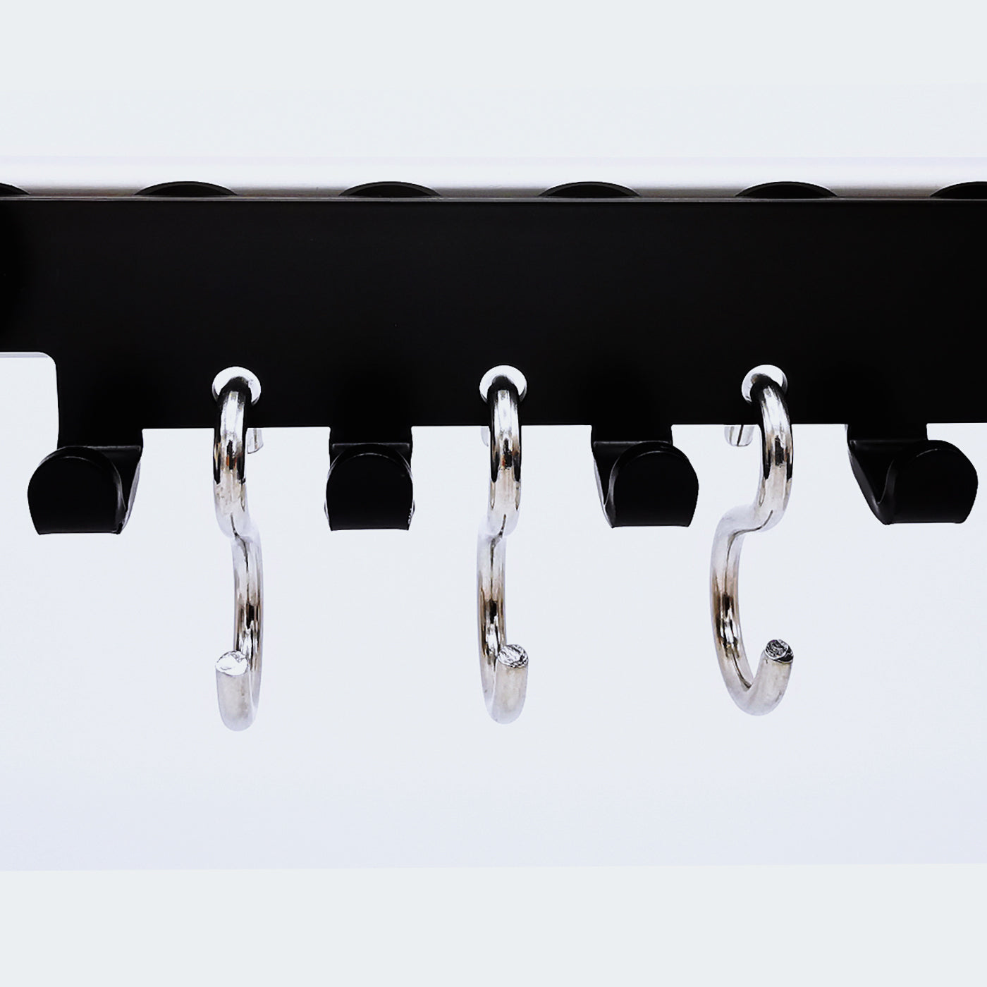 S-HOOKS –  SET OF 3 - ADDITIONAL HANGING OPTION WITH HORIZONTAL OR HANGING HOOK BAR – AIRLINE L-TRACK – SEALAND-PRO