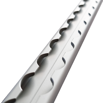 SLIM L-TRACK – ANODIZED, SILVER 39.37“/1000MM – SEALAND-PRO