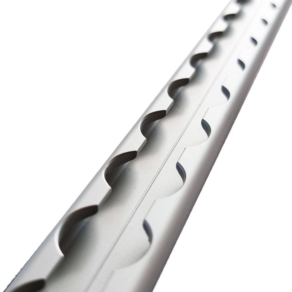 SLIM L-TRACK – ANODIZED, SILVER 39.37“/1000MM – SEALAND-PRO