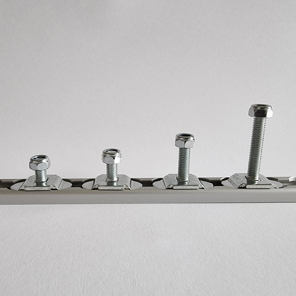 SCREW FITTING  – AIRLINE L-TRACK –  M8 25-60 MM – SEALAND-PRO