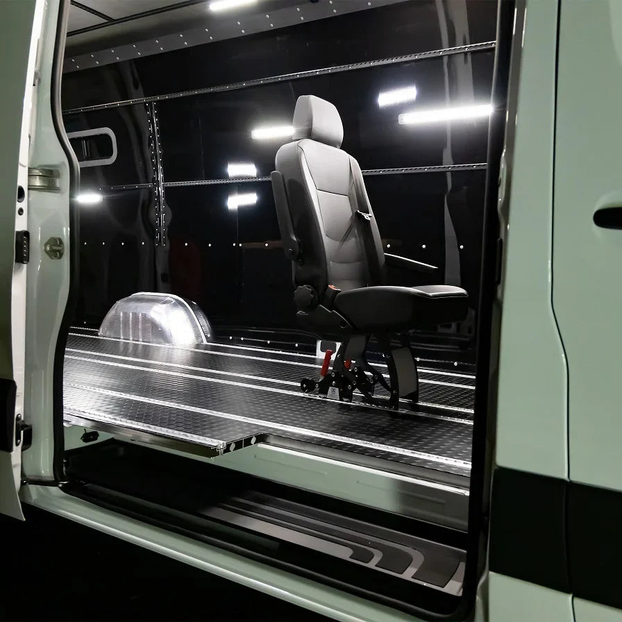 SmartFloor passenger bed bench system