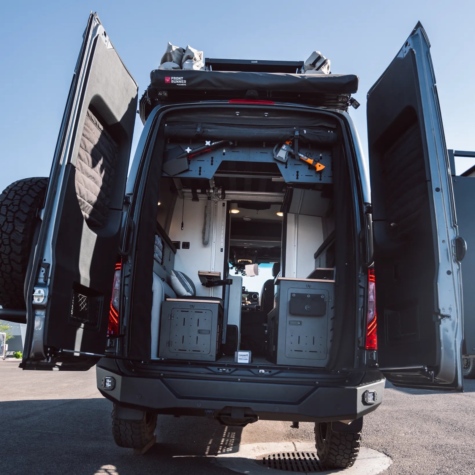 STOP-STAY™ Door Safety System for Mercedes Sprinter  – Canyon Adventure Vans
