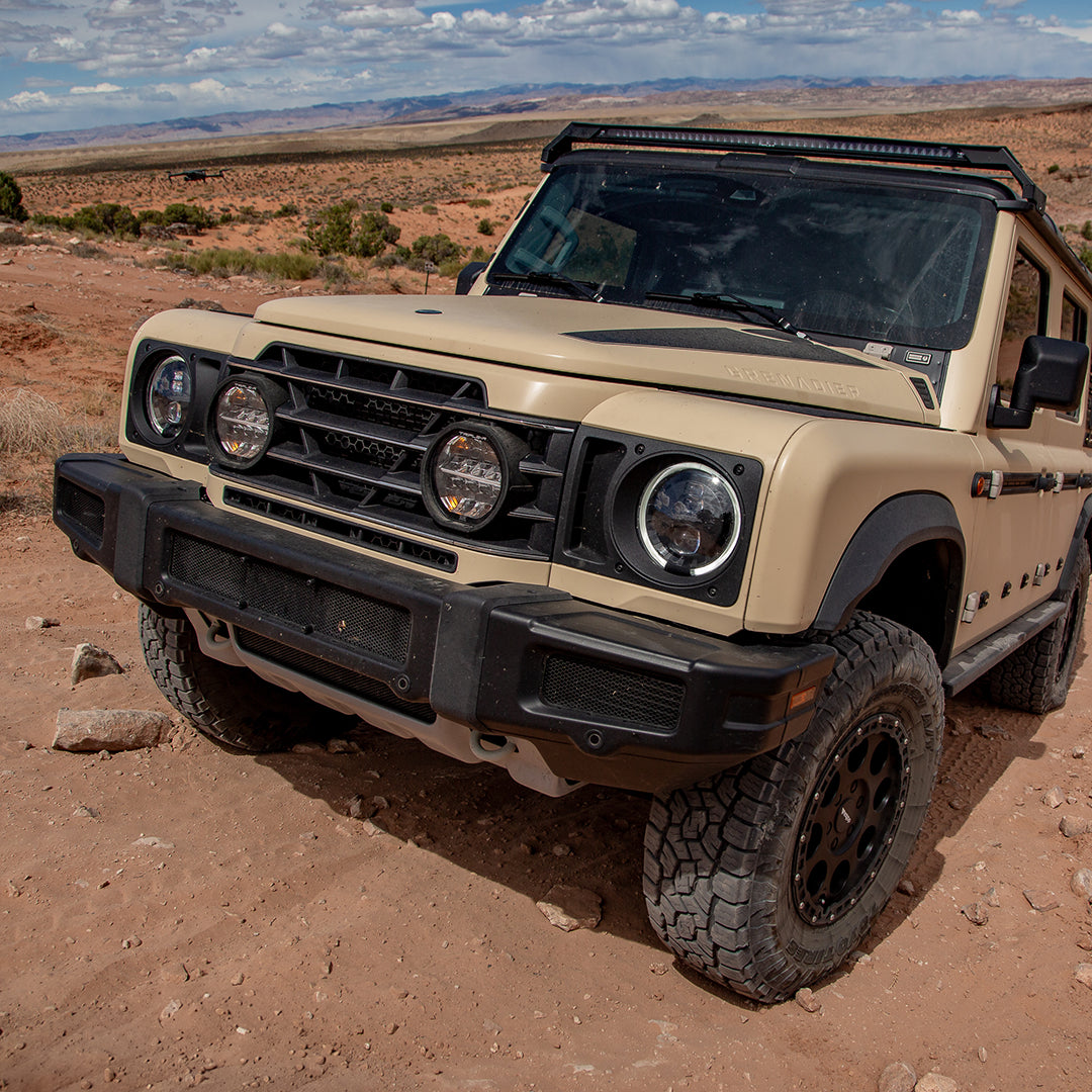 Triple R Lights Grille Light Modification Kit for Ineos Grenadier & Quartermaster