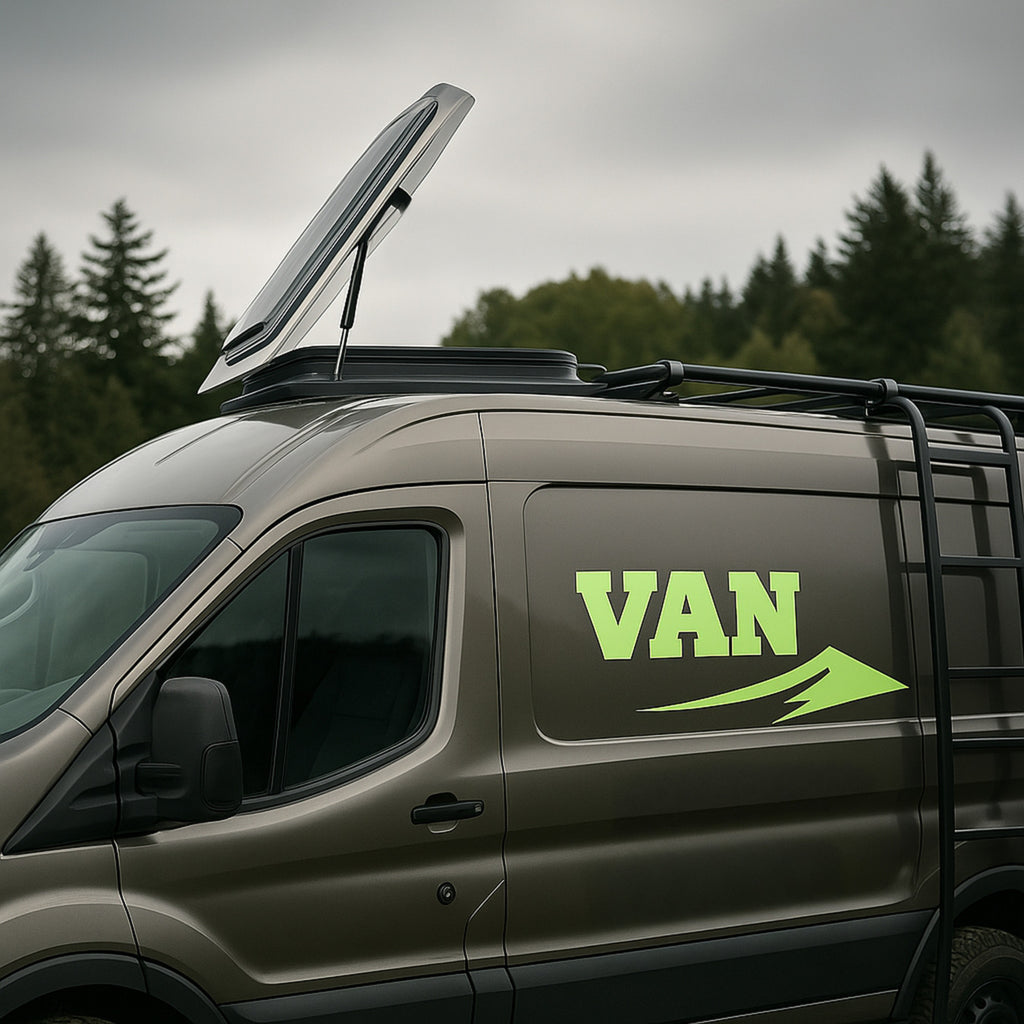 Outbound VAN Series. Lightweight roof hatches for vans, campers & caravans