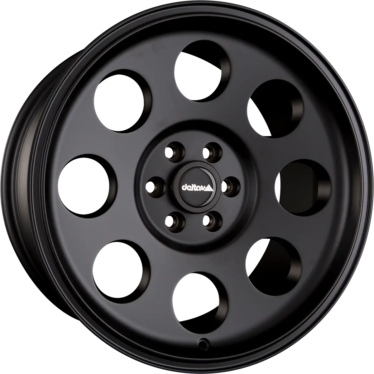 delta4x4 Alurad Klassik Schwarz Matt 18x9 6 Loch